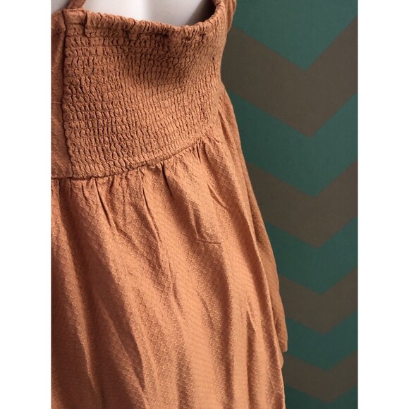 Roxy Women's SMALL Golden Lights Strappy Dress Summer beach - Picture 8 of 9